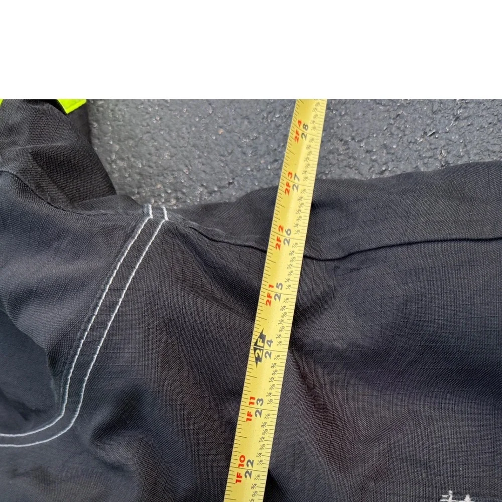 Work King Mens Black High Vis Reflective Ripstop‎ Work Jacket 2XL S18711 Class 1